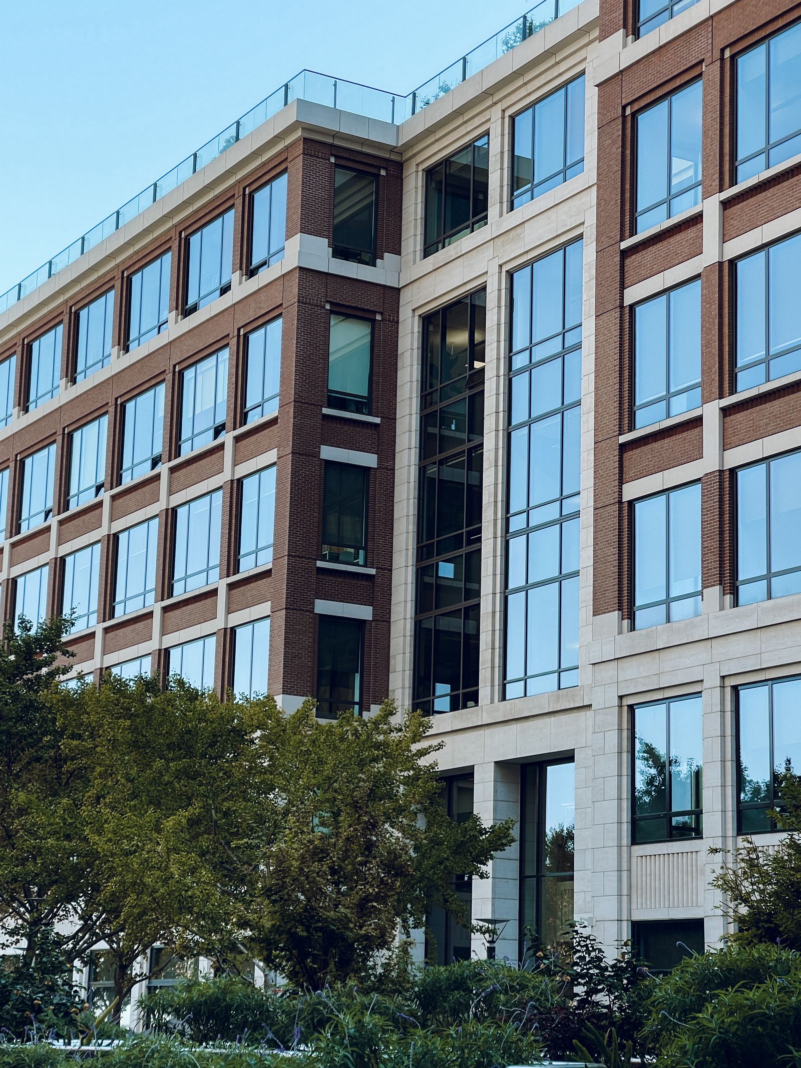 Commercial building exterior